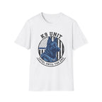 Police "K-9 Unit Loyal To The End" T-Shirt
