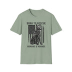 Born to Rescue Humans and Hounds T-Shirt