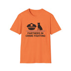 Police & Dog "Partners in Crime Fighting" T-Shirt