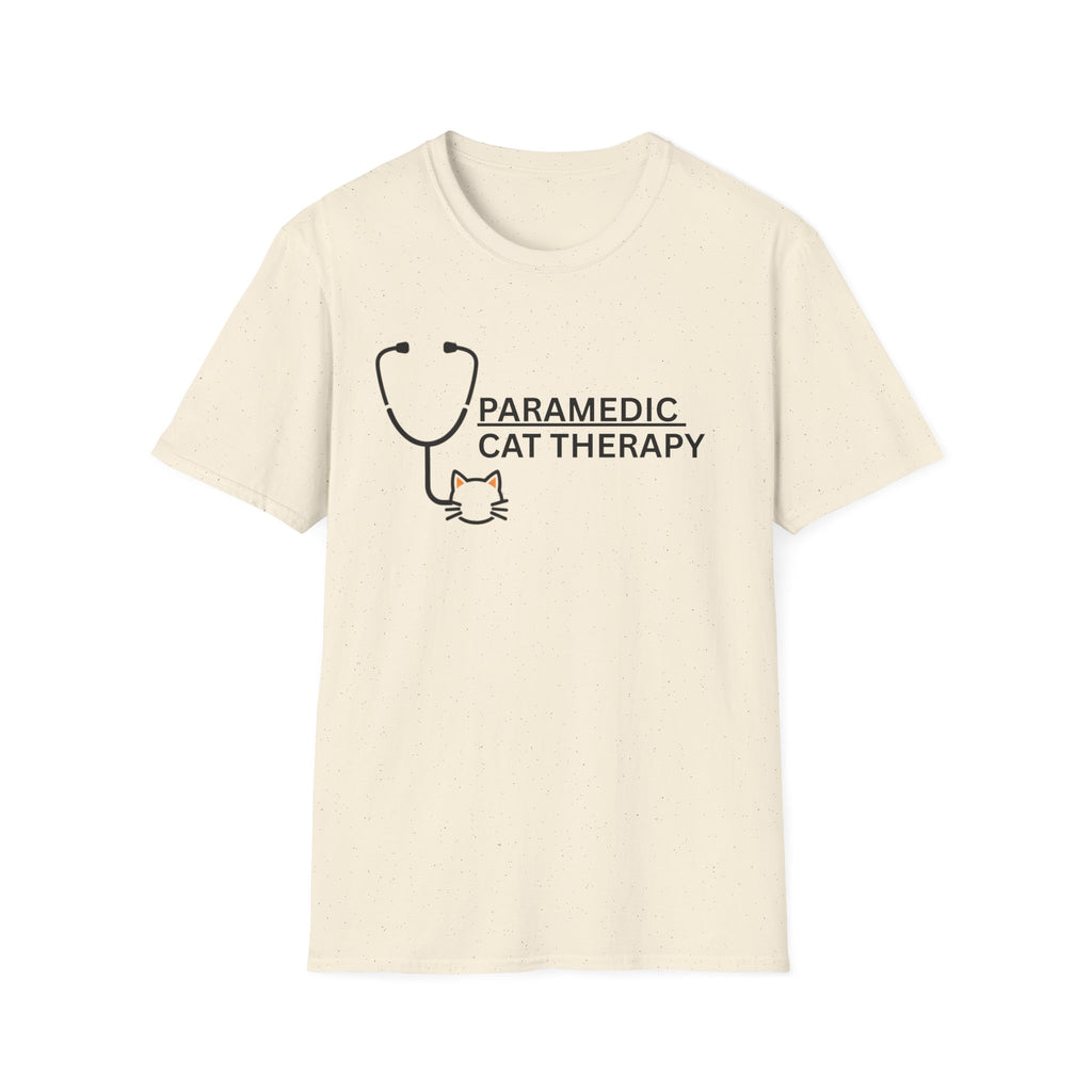 "Paramedic Cat Therapy" T-Shirt