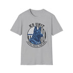Police "K-9 Unit Loyal To The End" T-Shirt
