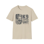 "K-9 support unit emotional support unit EMS division" T-Shirt