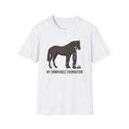 Female firefighter "My unmovable Foundation" T-Shirt