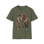 Firefighter and Horse T-Shirt