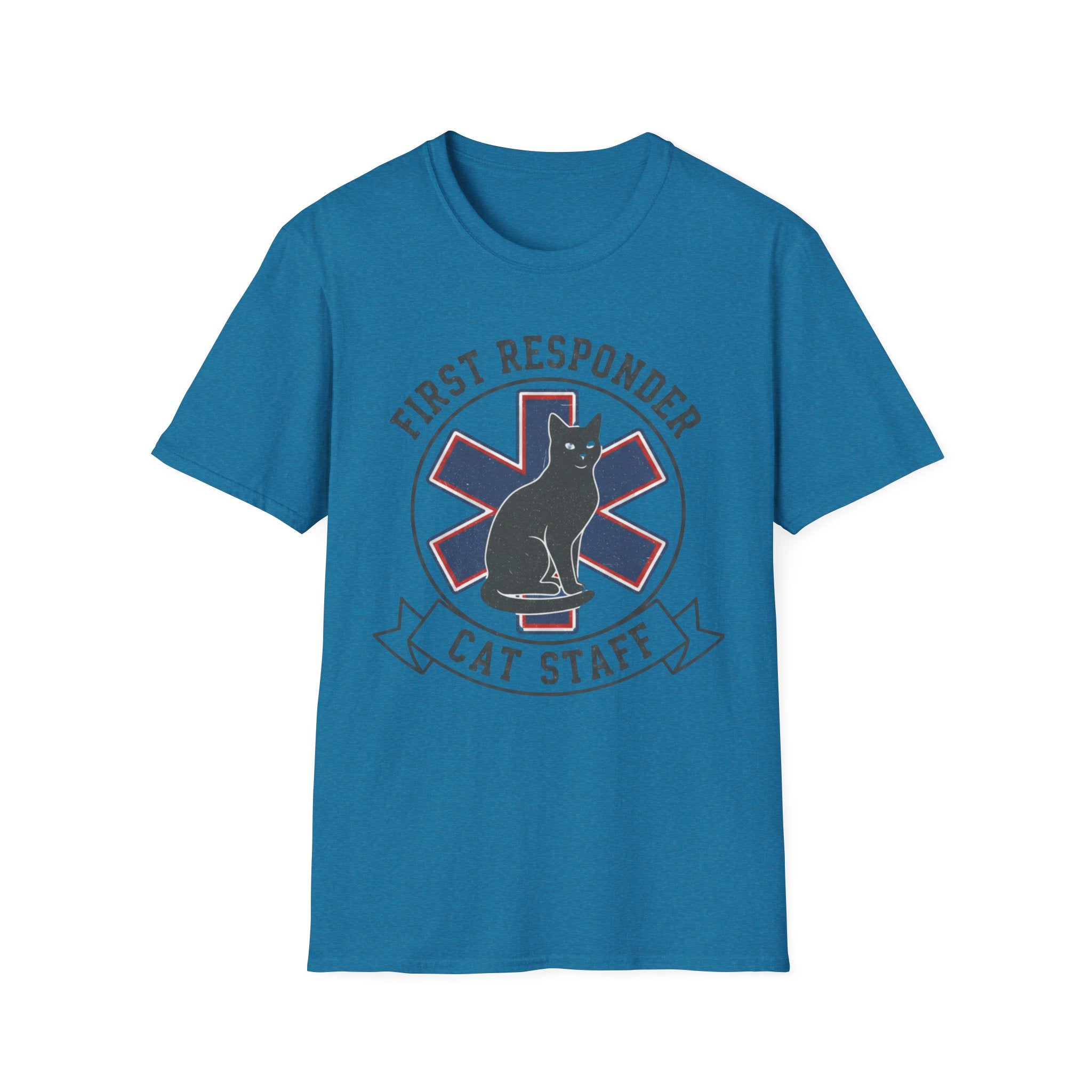 EMS "First Responder Cat Staff" T-Shirt