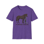 Female firefighter "My unmovable Foundation" T-Shirt