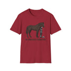 Female firefighter "My unmovable Foundation" T-Shirt