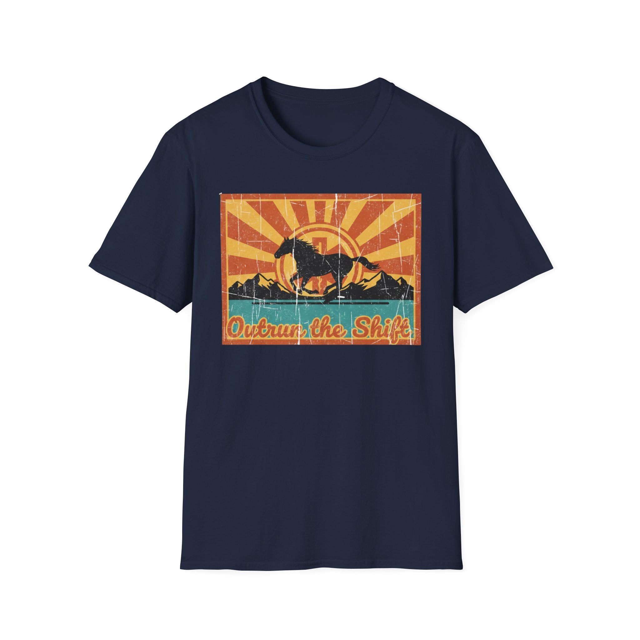 EMS Horse "Out Run the Shift" T-Shirt
