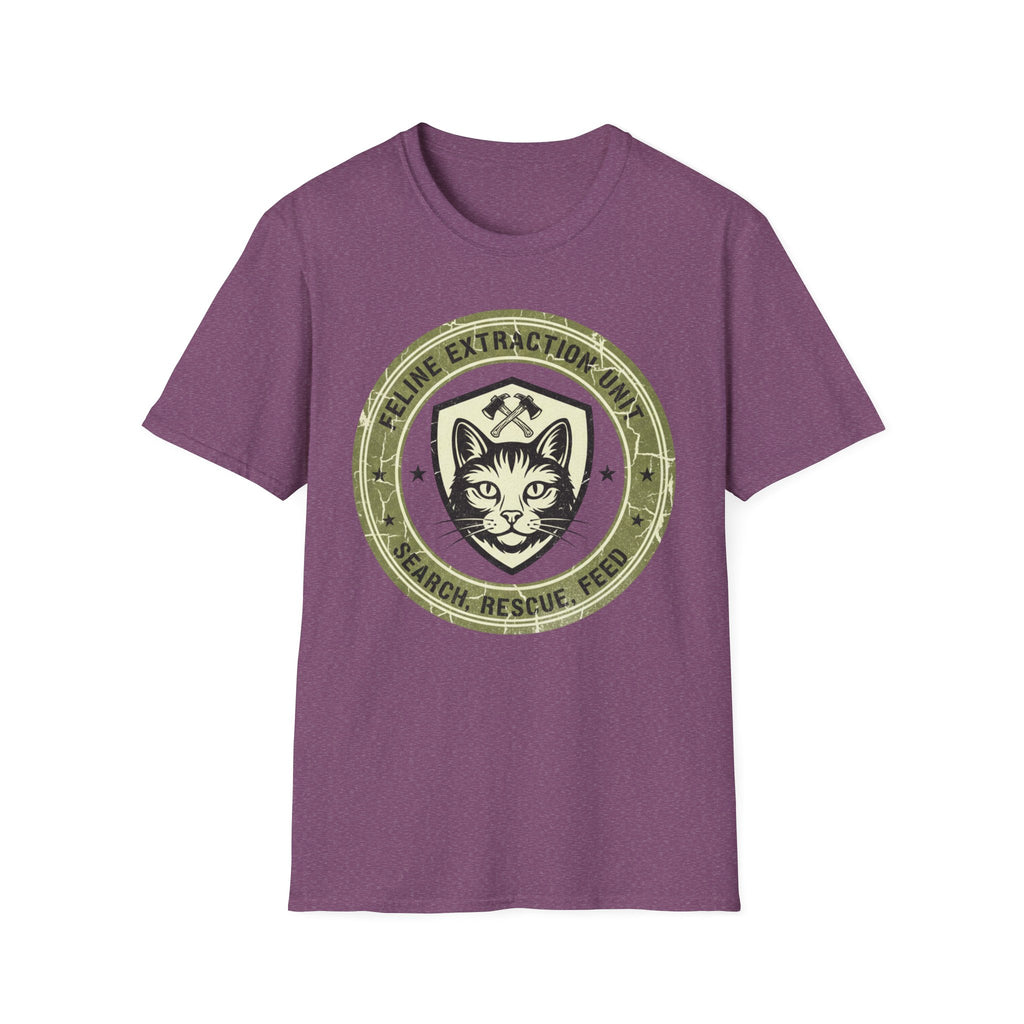 Feline Extraction Unit Search Rescue Feed T-Shirt