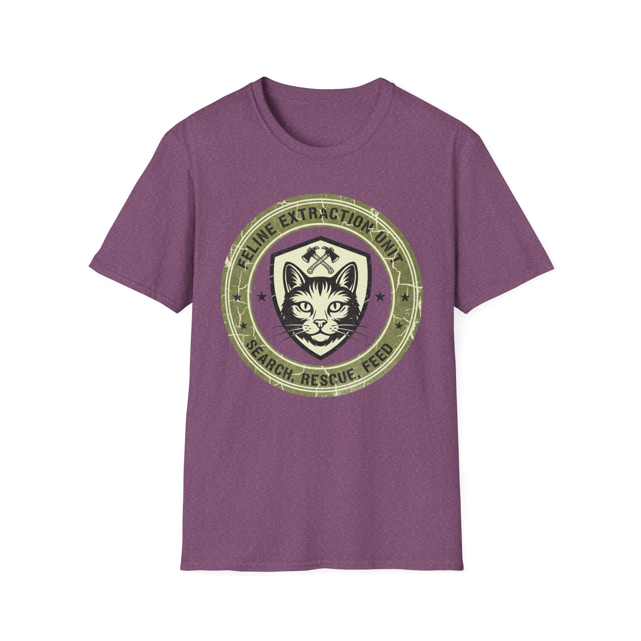Feline Extraction Unit Search Rescue Feed T-Shirt