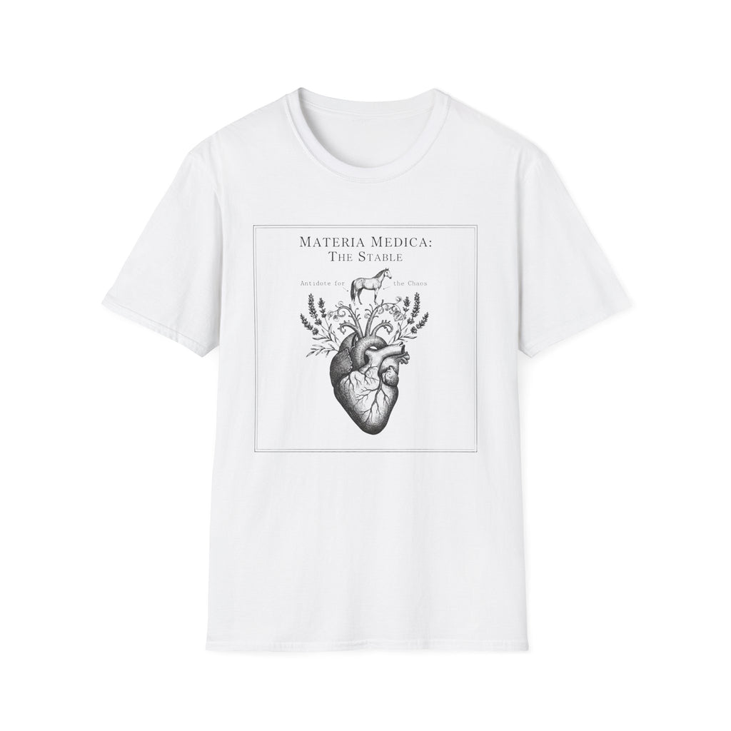 Horse "Materia Medica: The Stable" T-Shirt