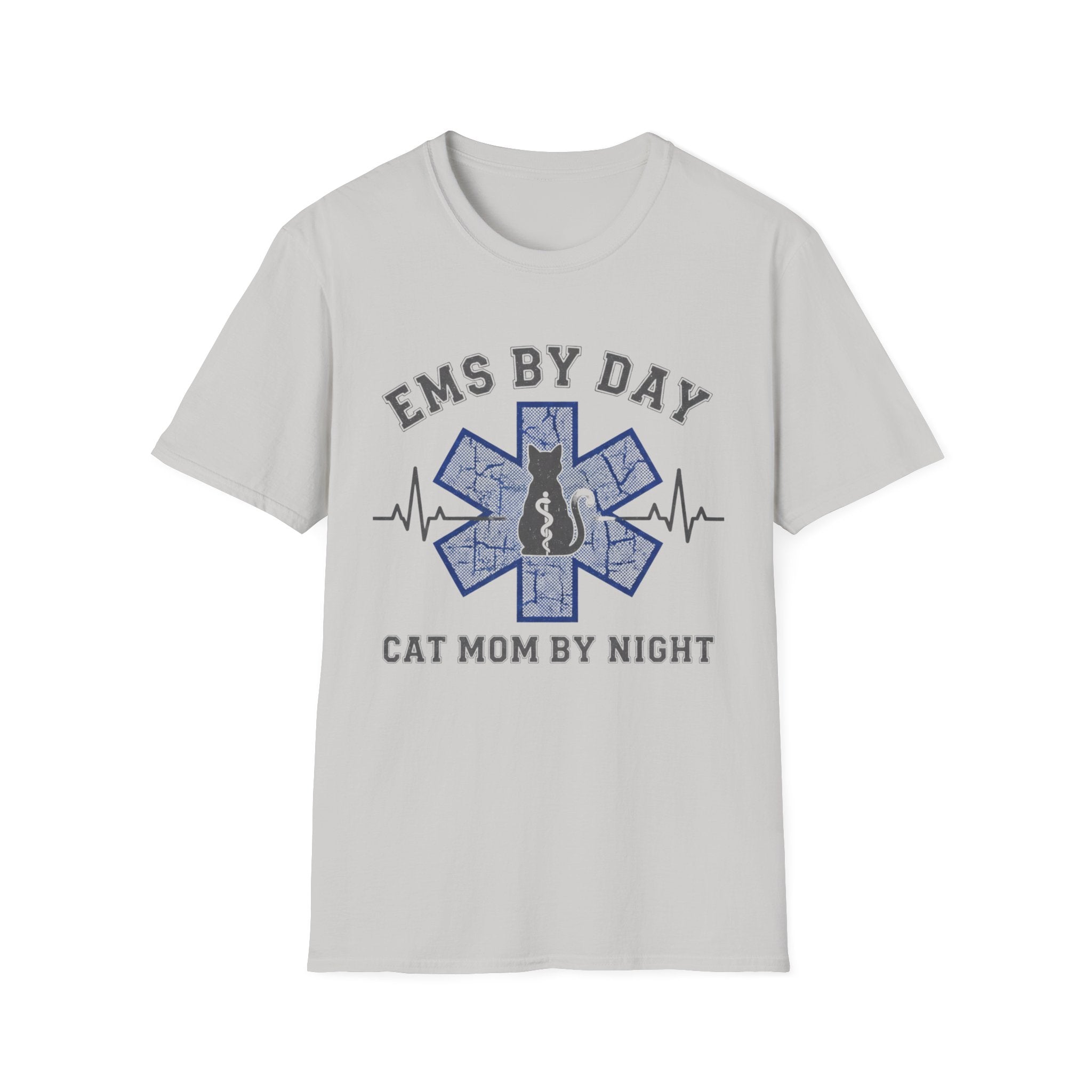 EMS by Day Cat Mom by Night T-Shirt