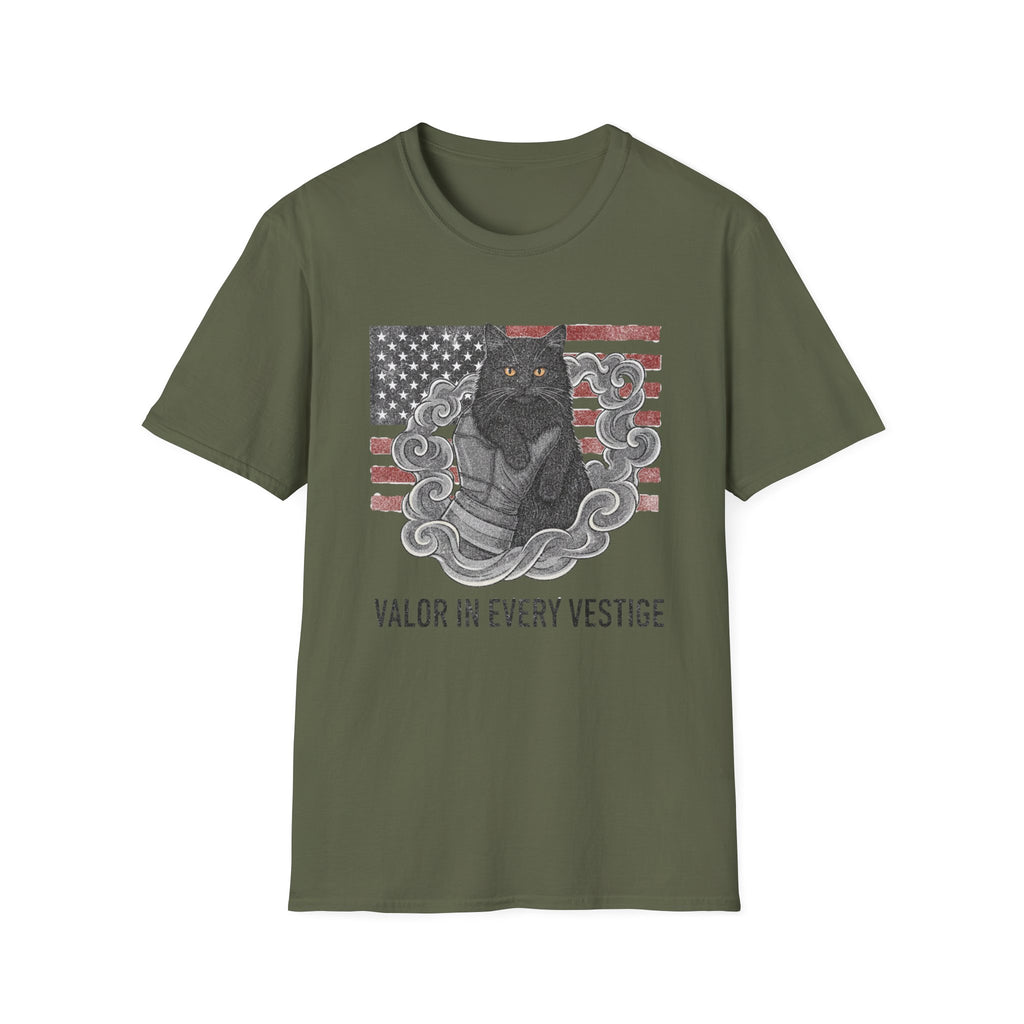 Fire "Valor in every visage" T-Shirt