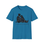 Female & Dog EMS "Off the Clock. On the couch" T-Shirt