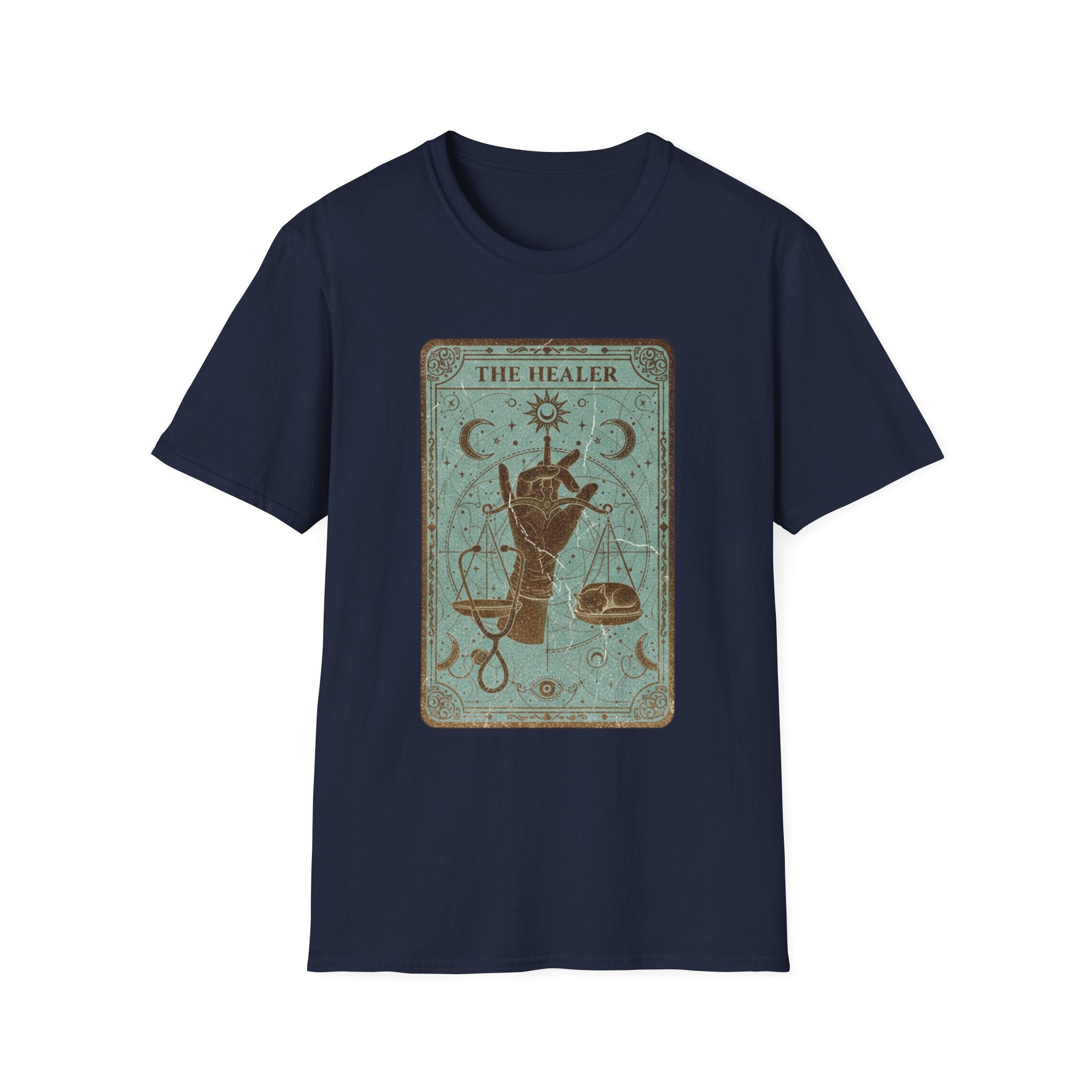 EMS cat tarot "Healer" T-Shirt