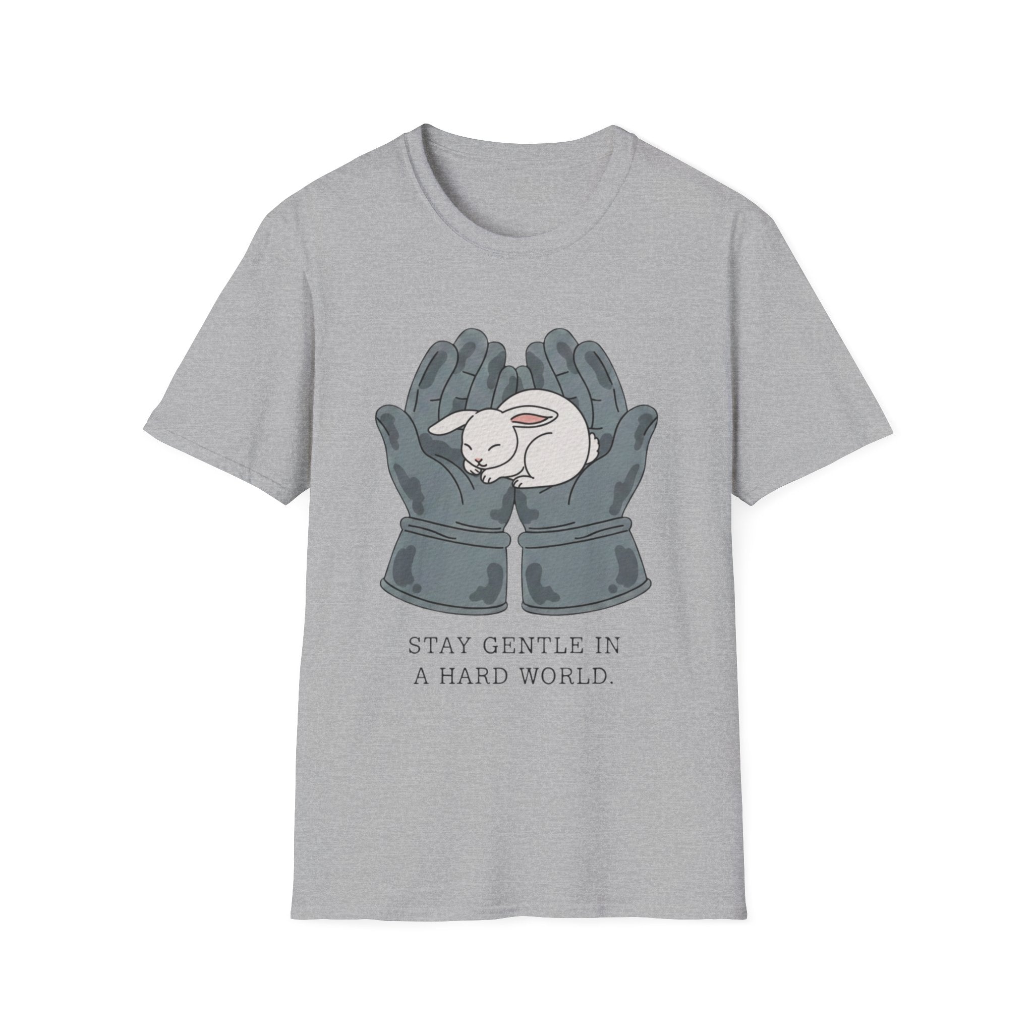 Fire and Rabbit "Stay Gentle in A Hard World" T-Shirt