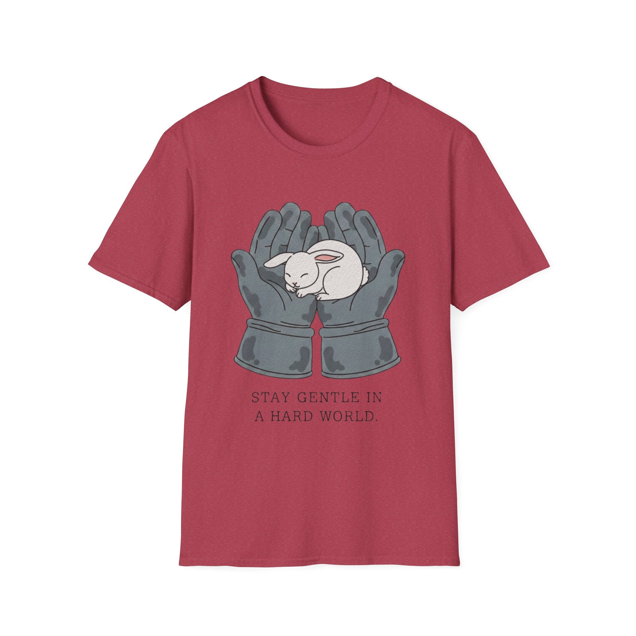 Fire and Rabbit "Stay Gentle in A Hard World" T-Shirt