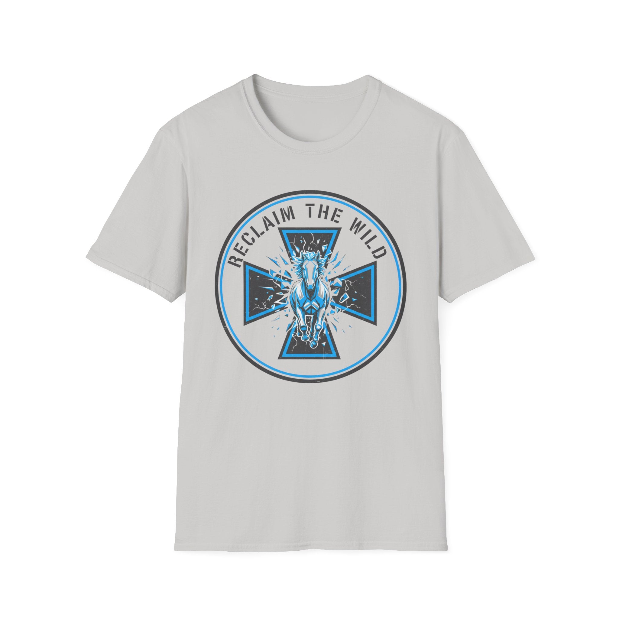 Firefighter and Horse " Reclaim the Wild" T-Shirt