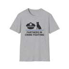 Police & Dog "Partners in Crime Fighting" T-Shirt