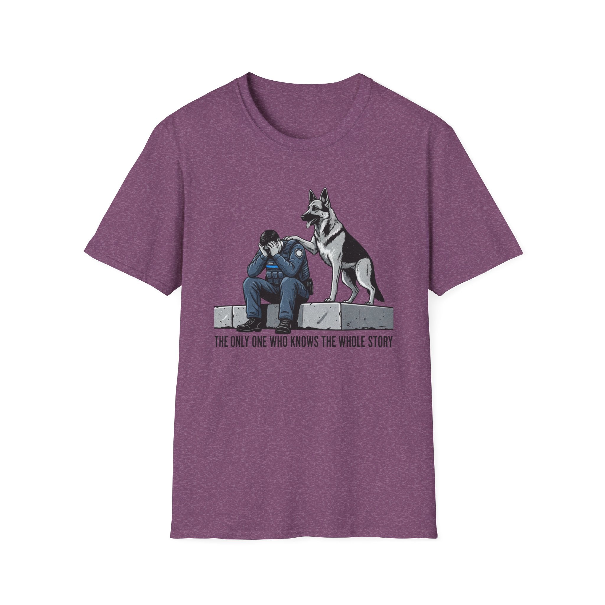 Police Dog "The only one who knows the whole story" T-Shirt