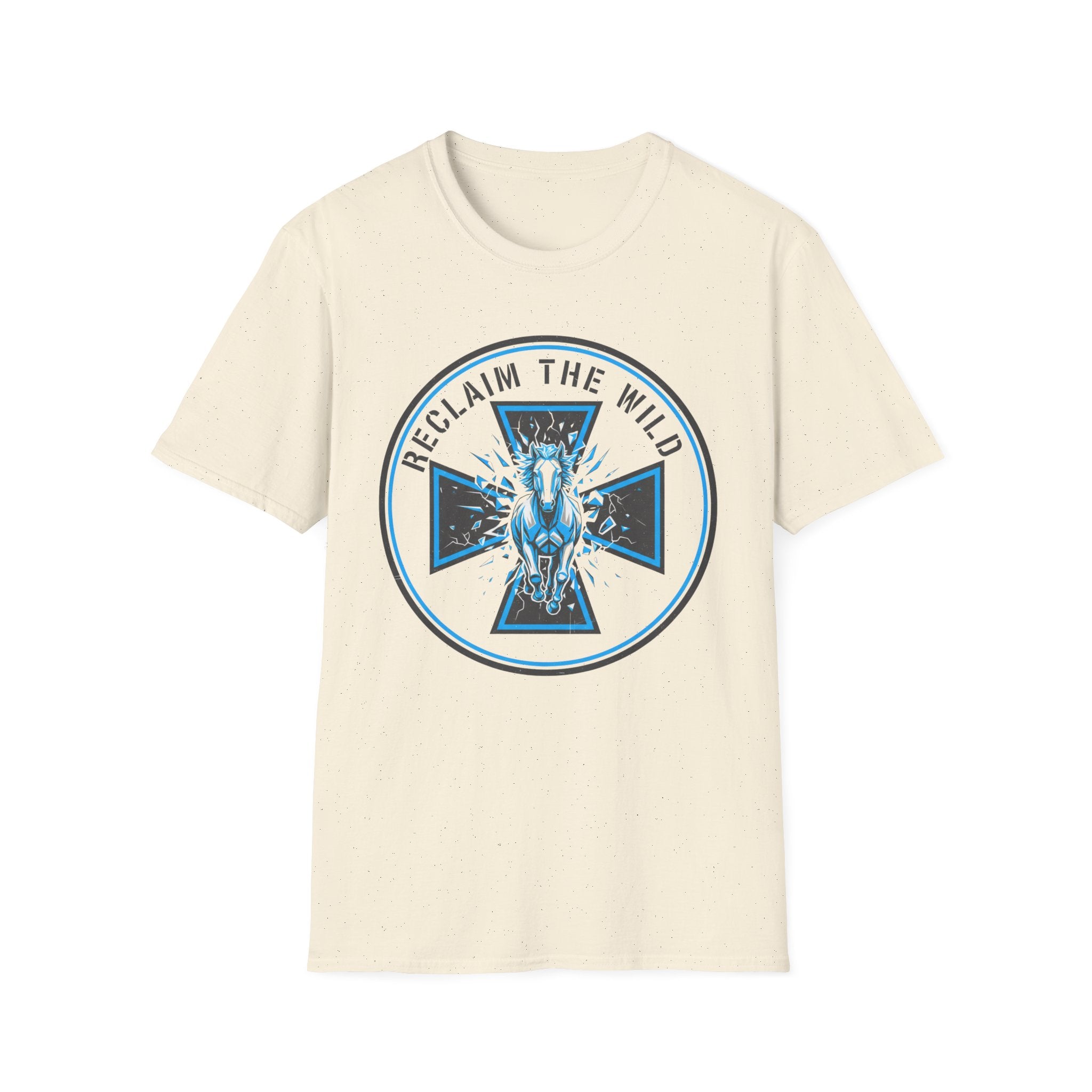 Firefighter and Horse " Reclaim the Wild" T-Shirt