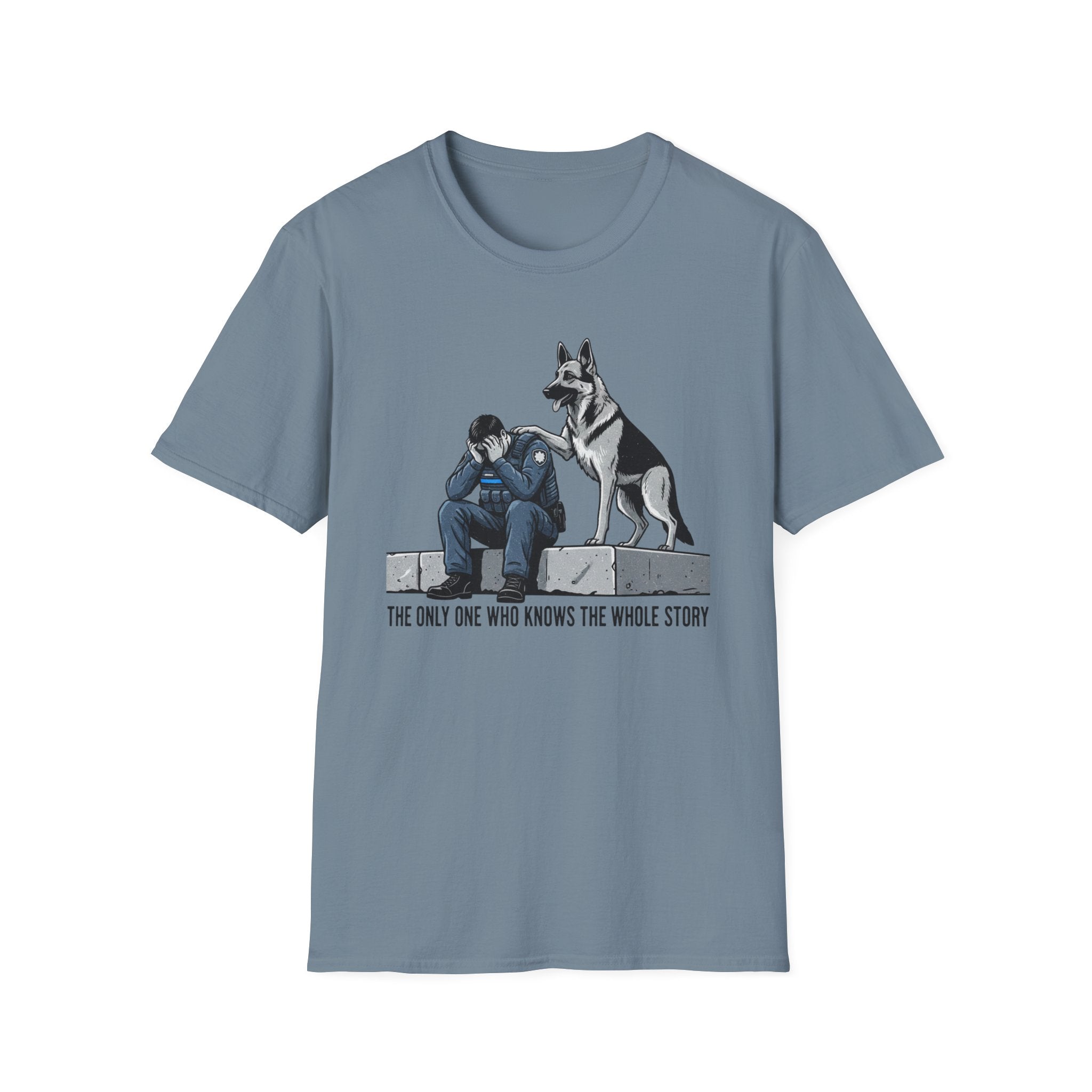 Police Dog "The only one who knows the whole story" T-Shirt