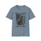Born to Rescue Humans and Hounds T-Shirt