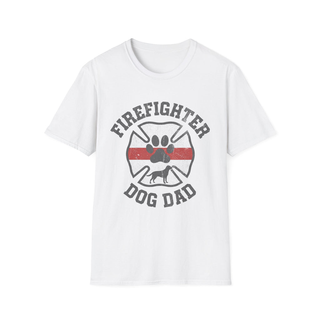 "Firefighter Dog Dad" T-Shirt