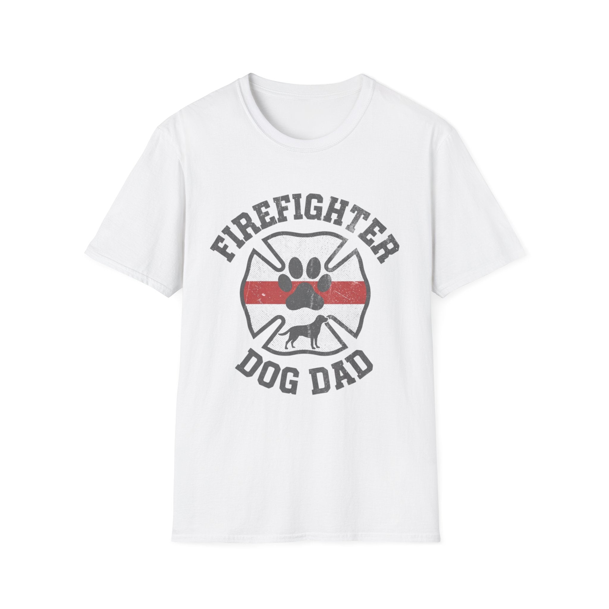 "Firefighter Dog Dad" T-Shirt