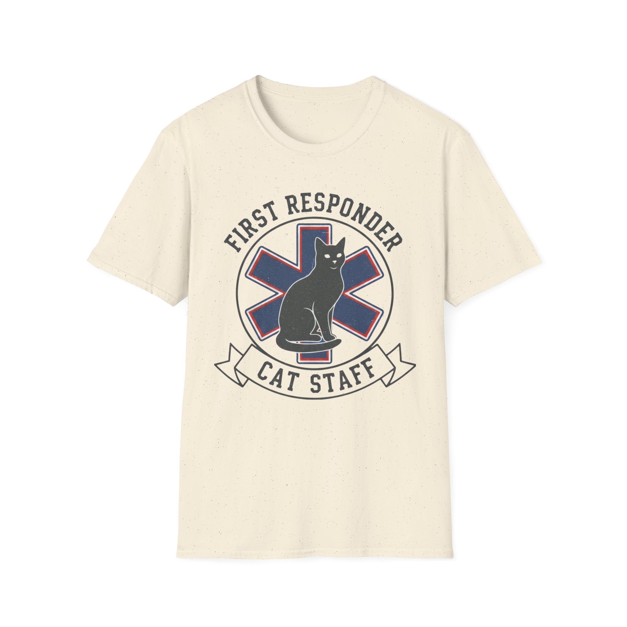 EMS "First Responder Cat Staff" T-Shirt