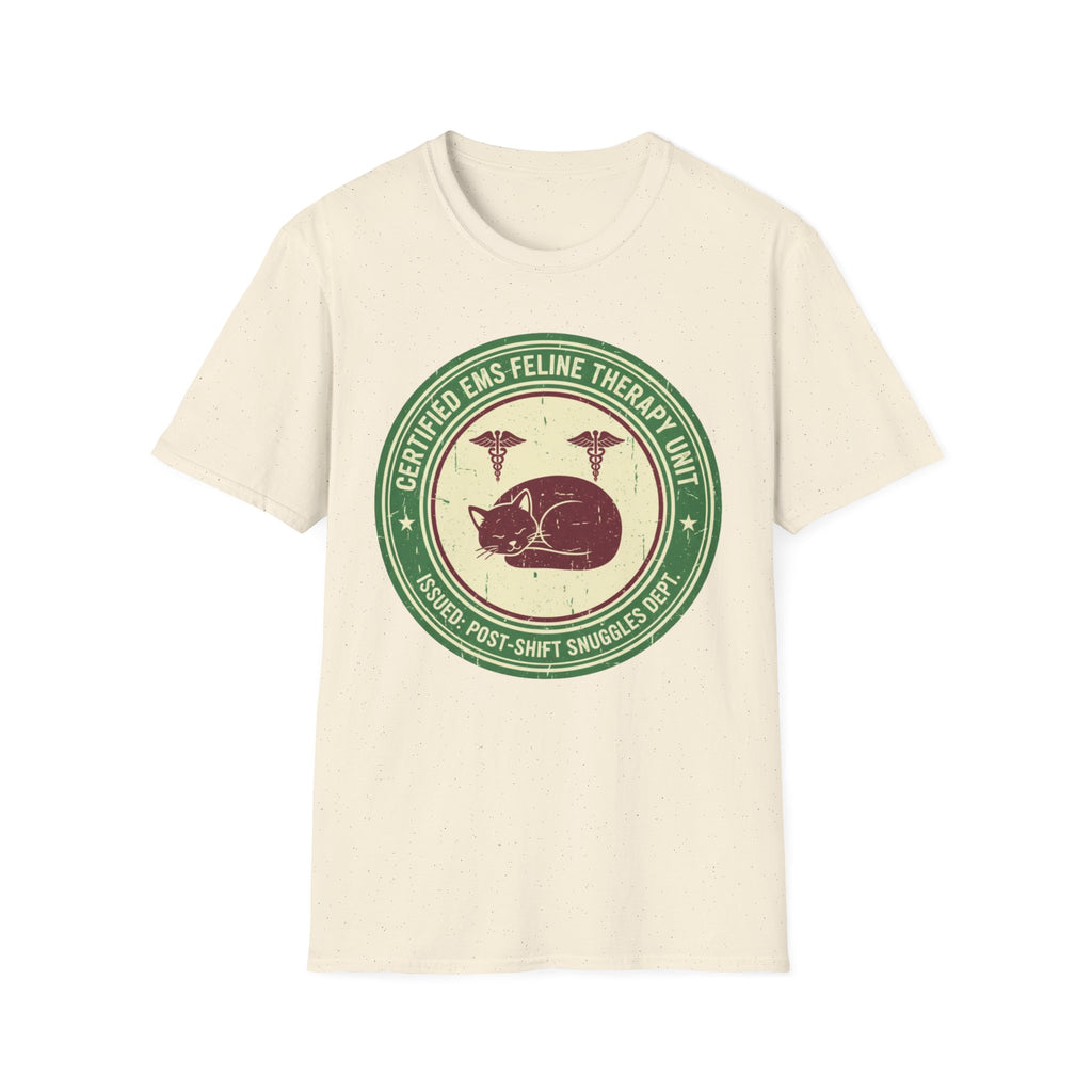 Certified EMS Feline Therapy Unit T-Shirt