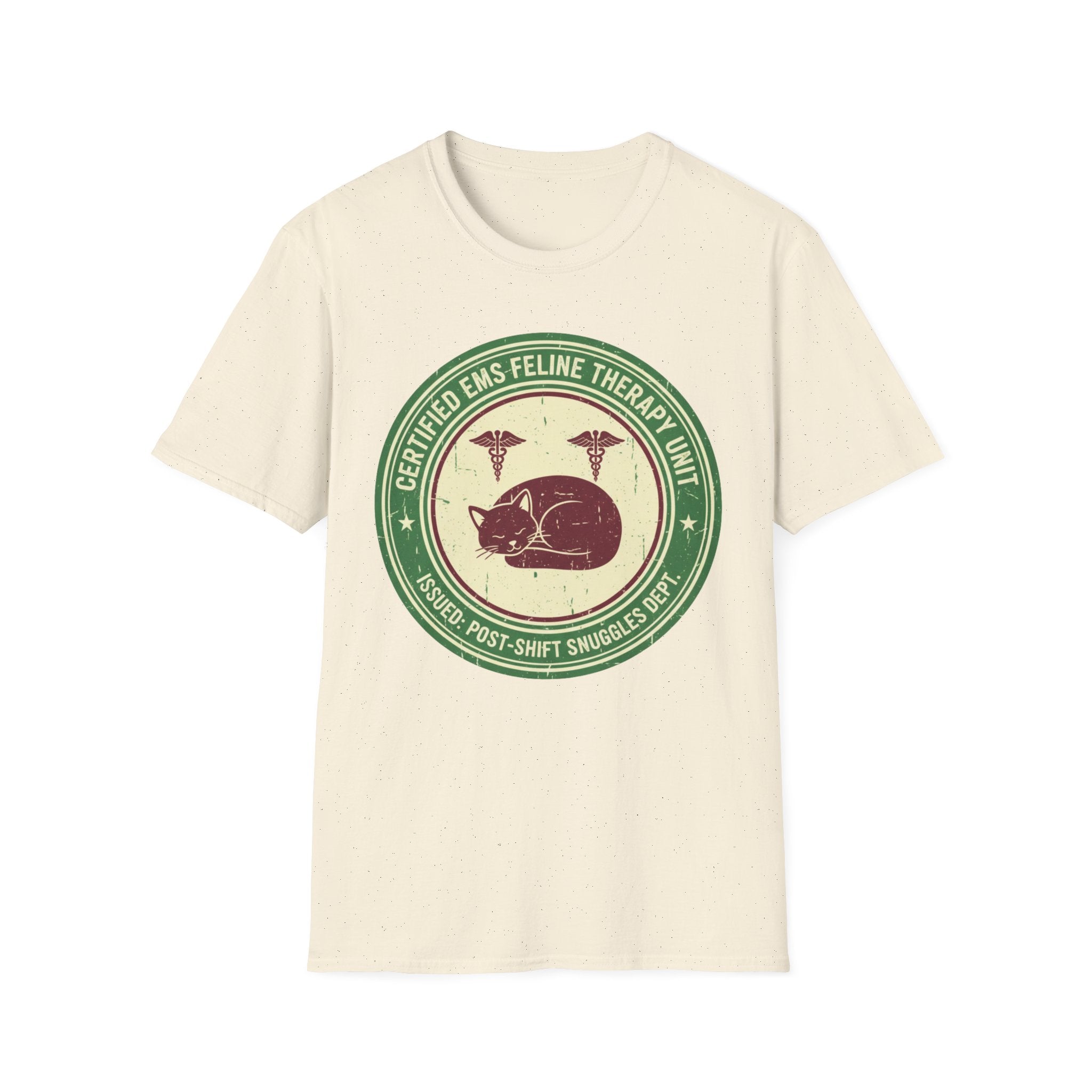 Certified EMS Feline Therapy Unit T-Shirt