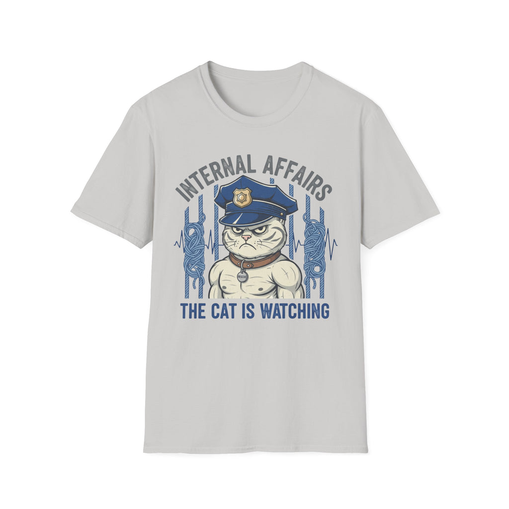 Police Cat "Internal Affairs The cat is Watching" T-Shirt