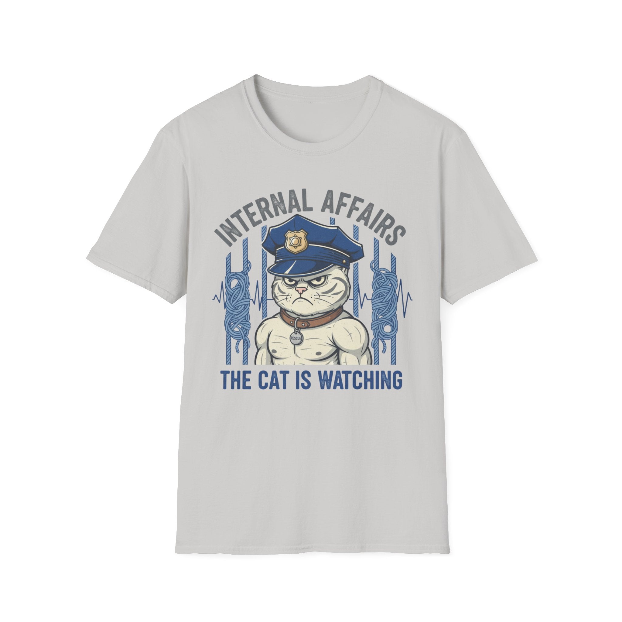 Police Cat "Internal Affairs The cat is Watching" T-Shirt