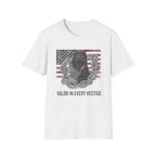 Fire "Valor in every visage" T-Shirt