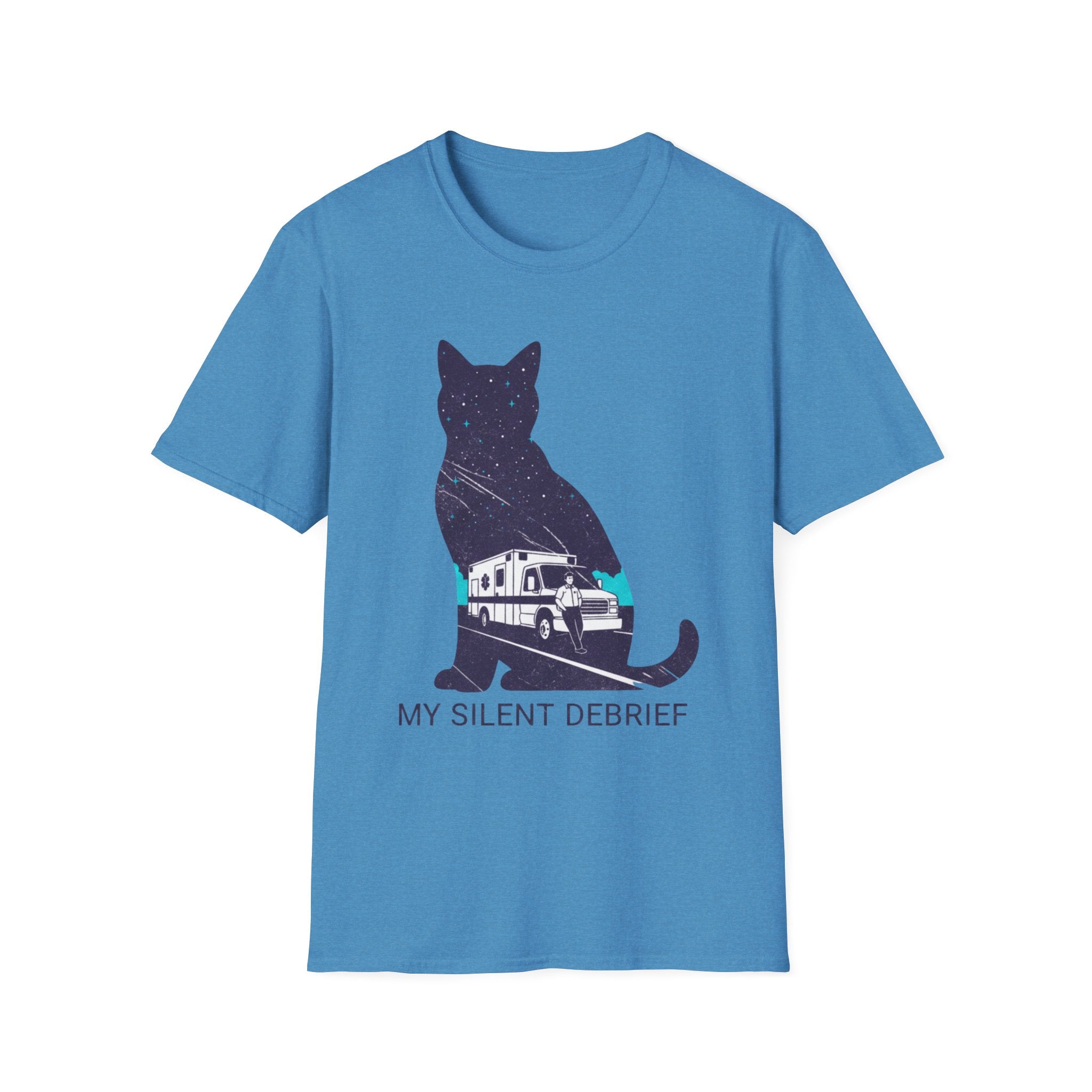 EMS Cat "My silent debrief" T-Shirt