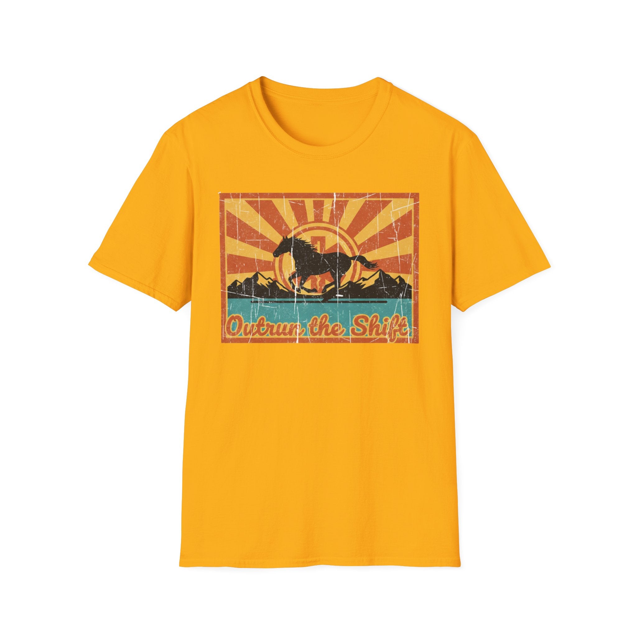 EMS Horse "Out Run the Shift" T-Shirt