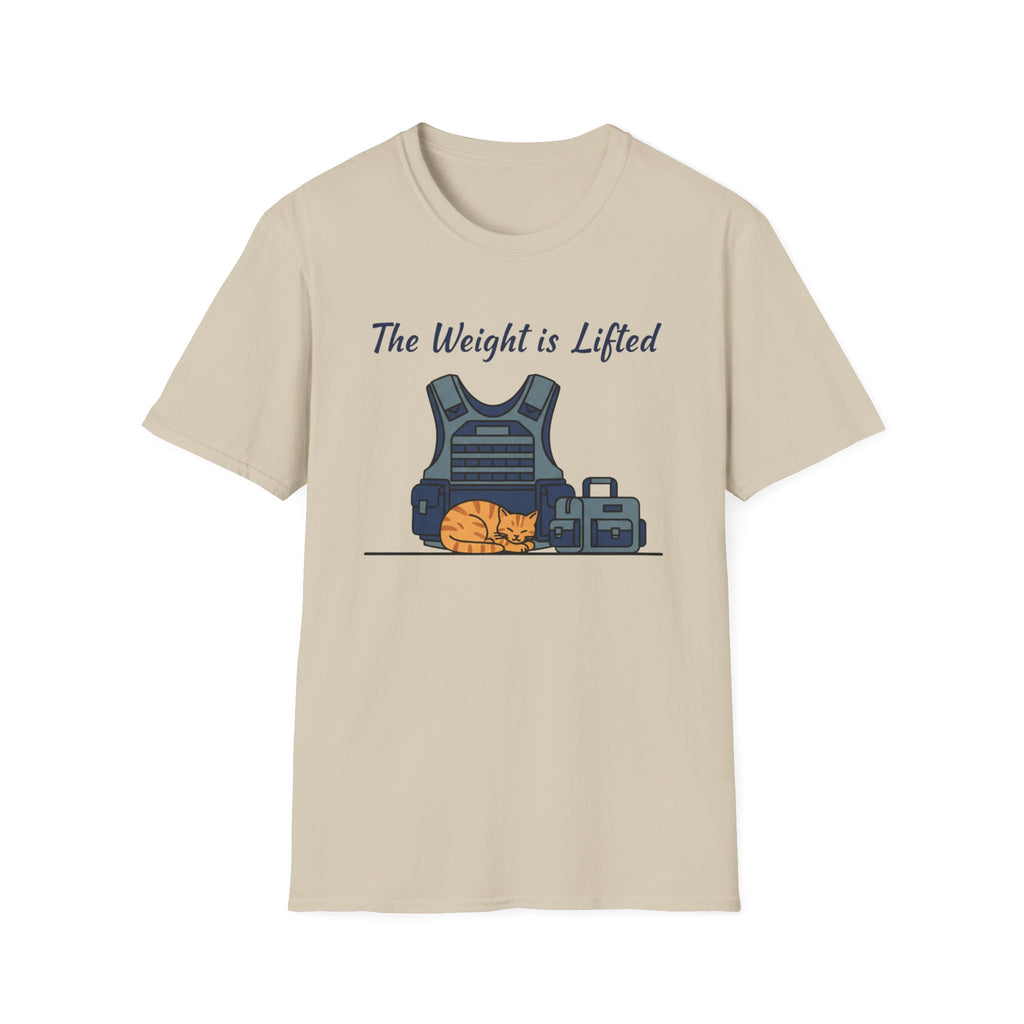 Police and Cat "The Weight is Lifted" T-Shirt