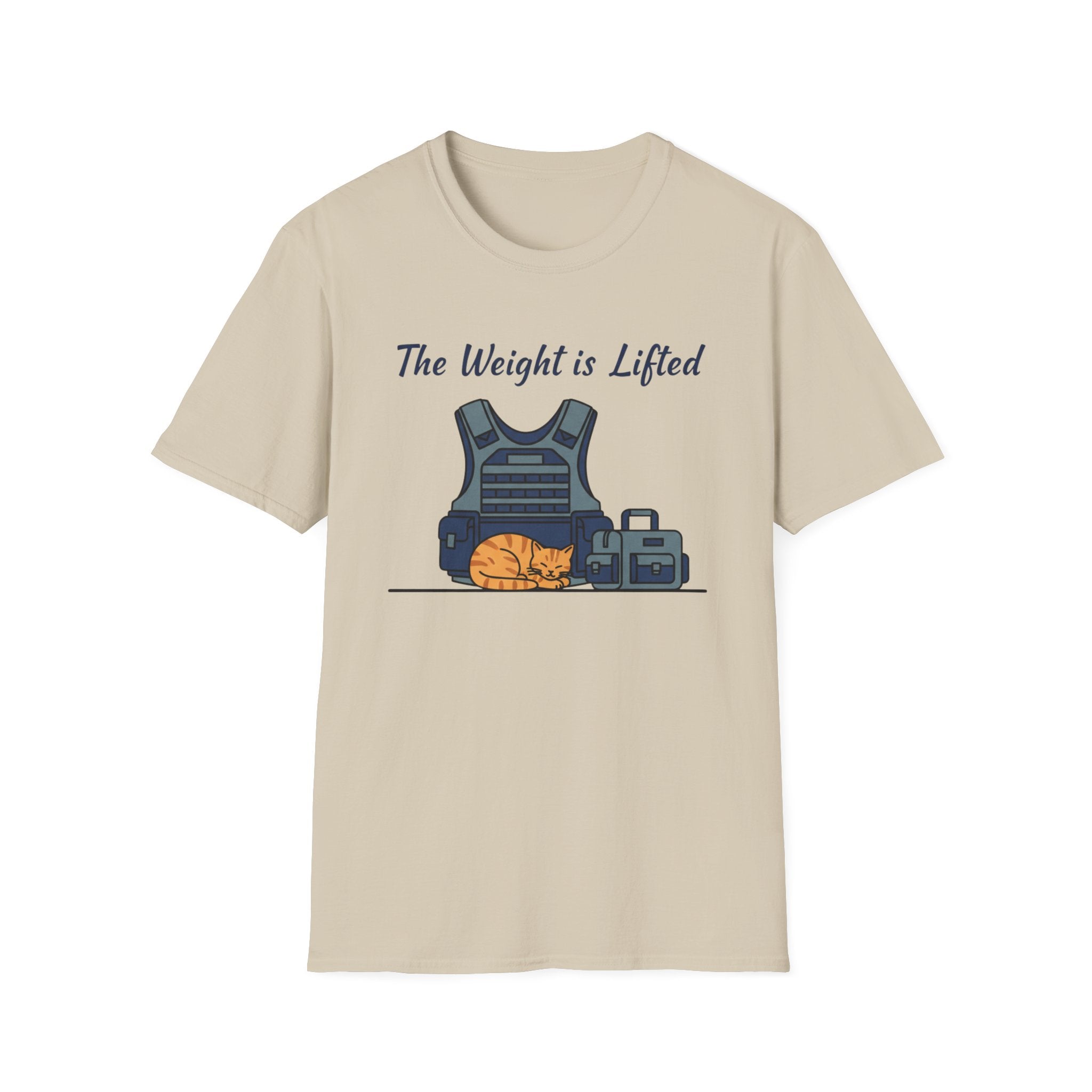 Police and Cat "The Weight is Lifted" T-Shirt