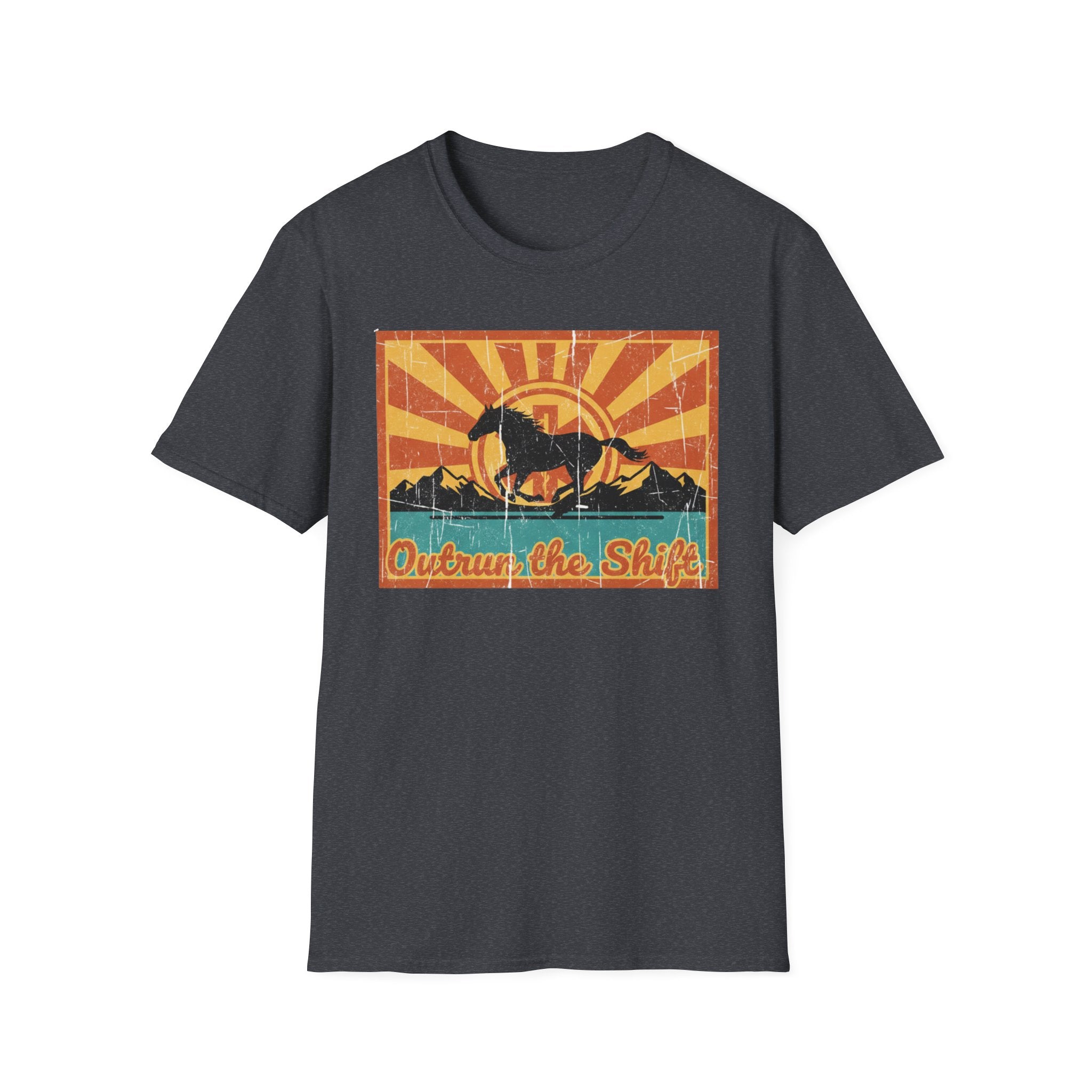 EMS Horse "Out Run the Shift" T-Shirt