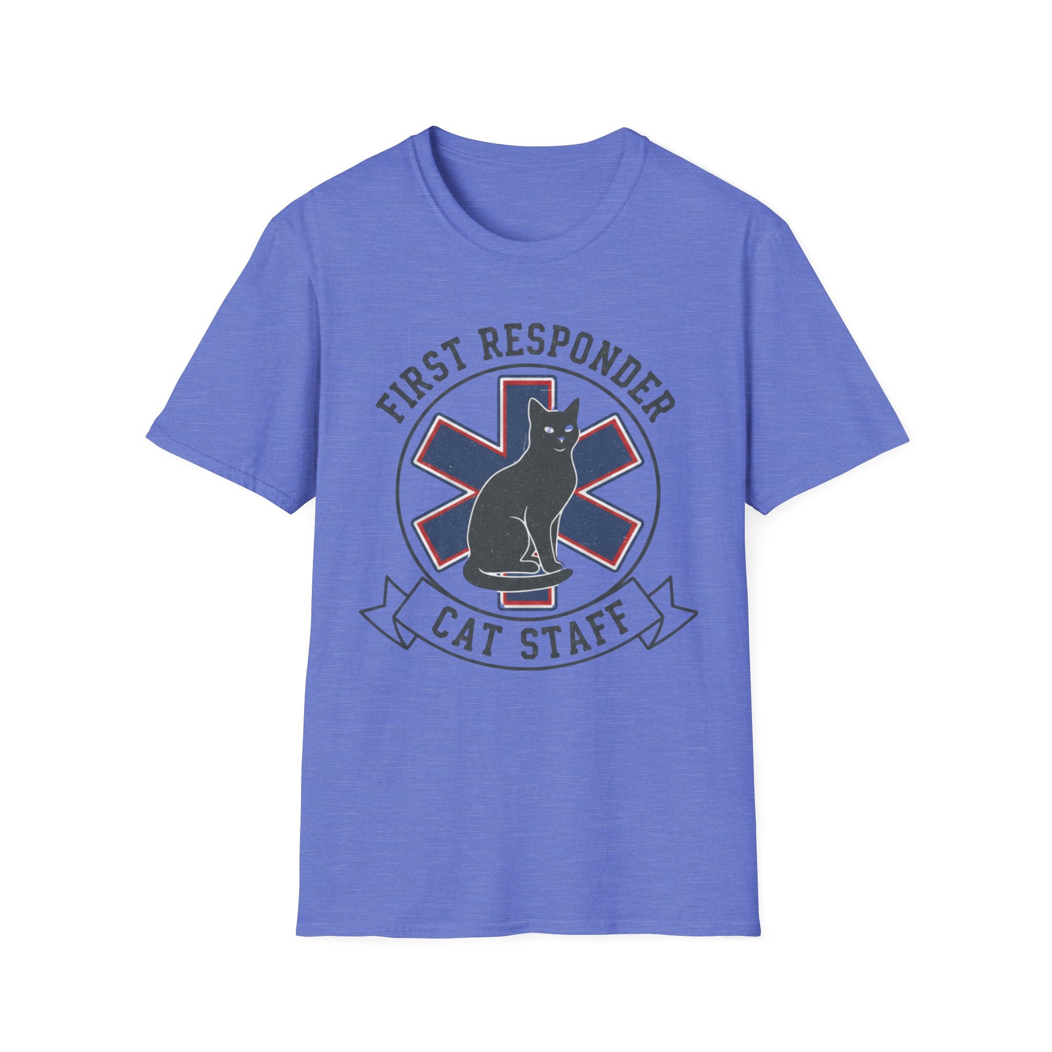 EMS "First Responder Cat Staff" T-Shirt