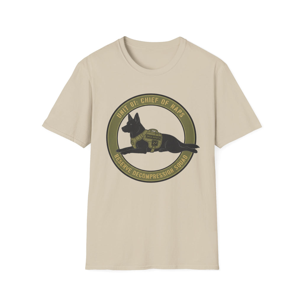 Chief of Naps Dog T-Shirt