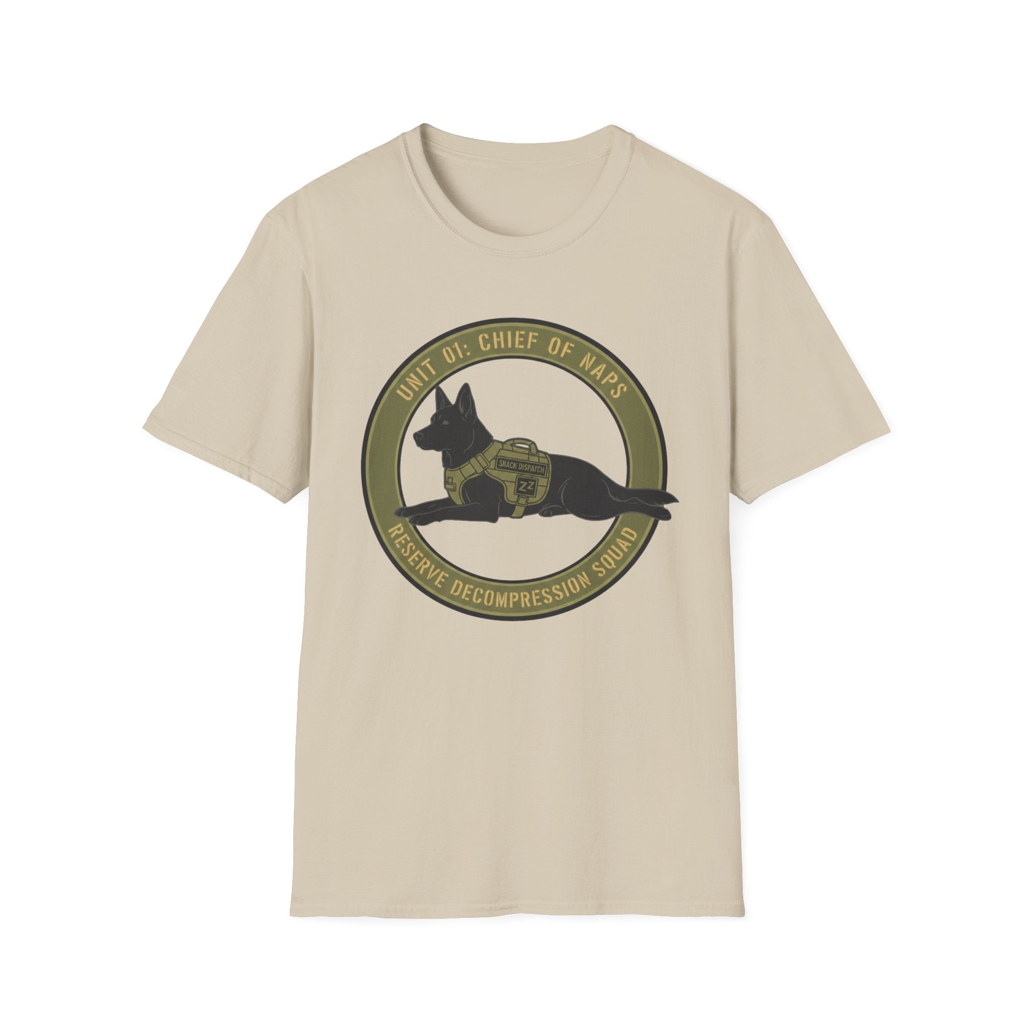 Chief of Naps Dog T-Shirt