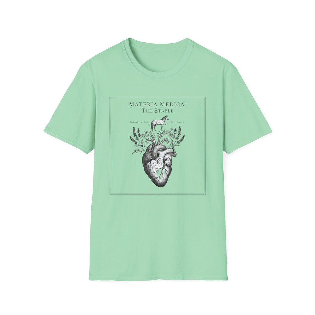 Horse "Materia Medica: The Stable" T-Shirt
