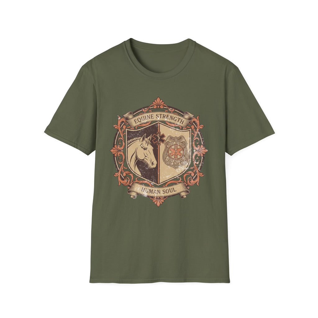 EMS Equine Strength Human Soul T-Shirt
