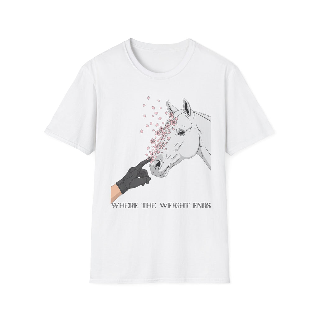 Horse "Where the Weight Ends" T-Shirt