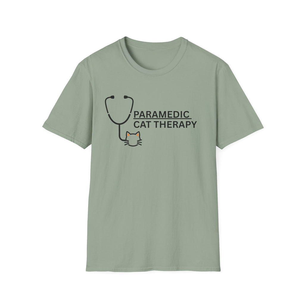 "Paramedic Cat Therapy" T-Shirt