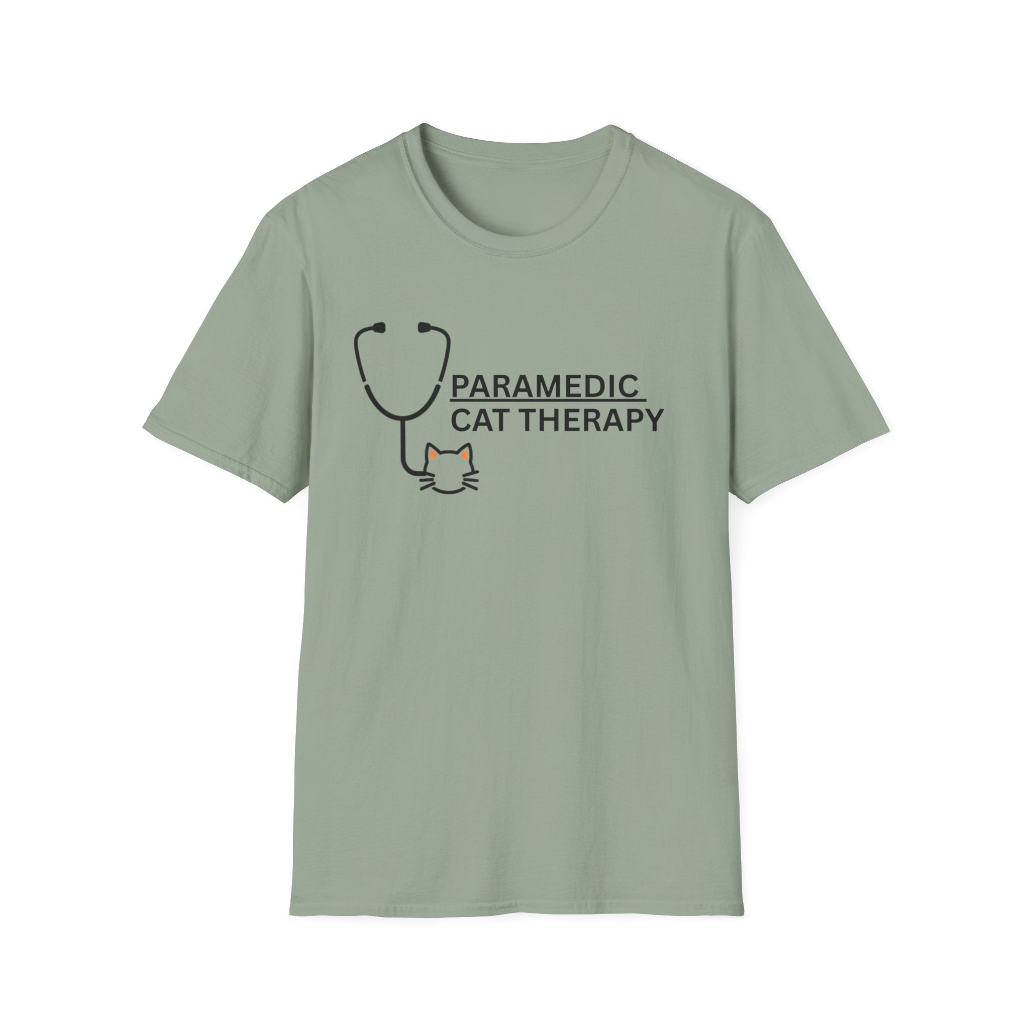 "Paramedic Cat Therapy" T-Shirt