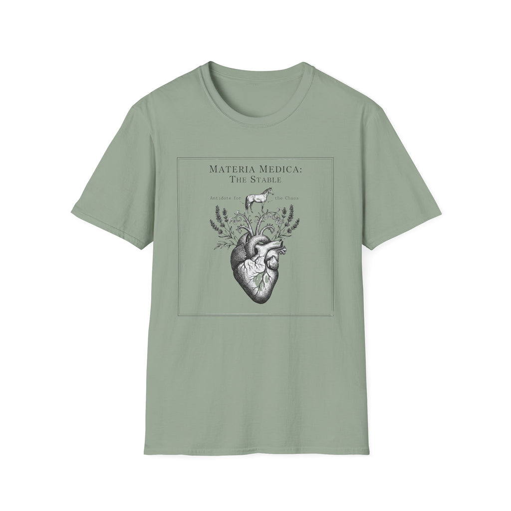 Horse "Materia Medica: The Stable" T-Shirt