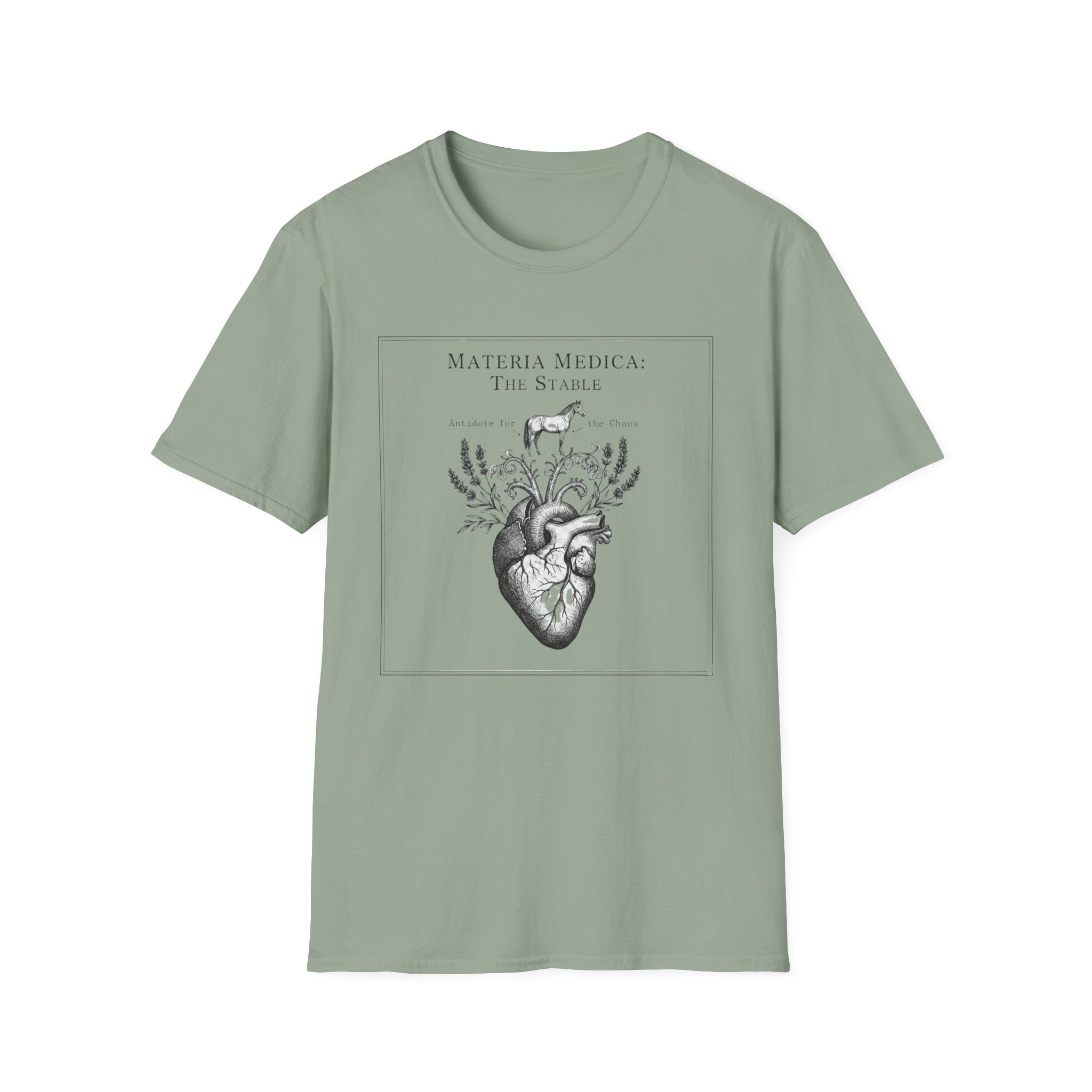 Horse "Materia Medica: The Stable" T-Shirt